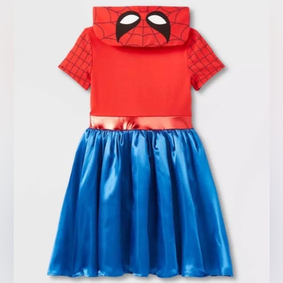 Marvel Girl's Spider-Man Cosplay Dress NWT​ - Picture 2 of 8